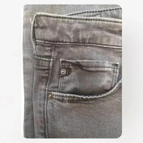 Adriano Goldschmied Super Skinny  Ankle Black Wash Jeans Size 29R - Picture 7 of 9